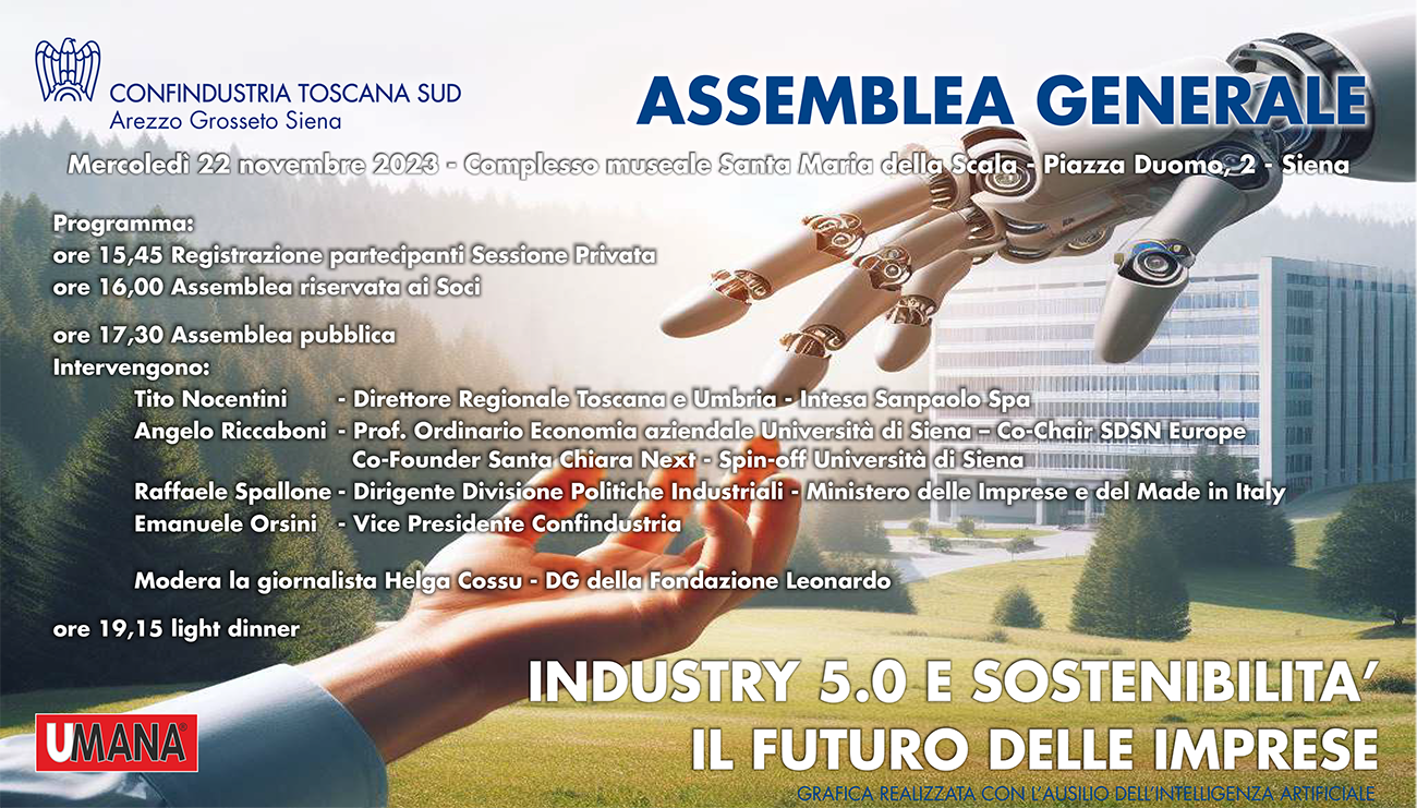 Industry 5.0 e sostenibilit il futuro delle imprese. Riccaboni